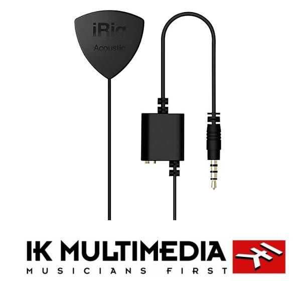 Ik Multimedia Irig Acoustic Acoustic Guitar Mobile Microphone Interface Cet